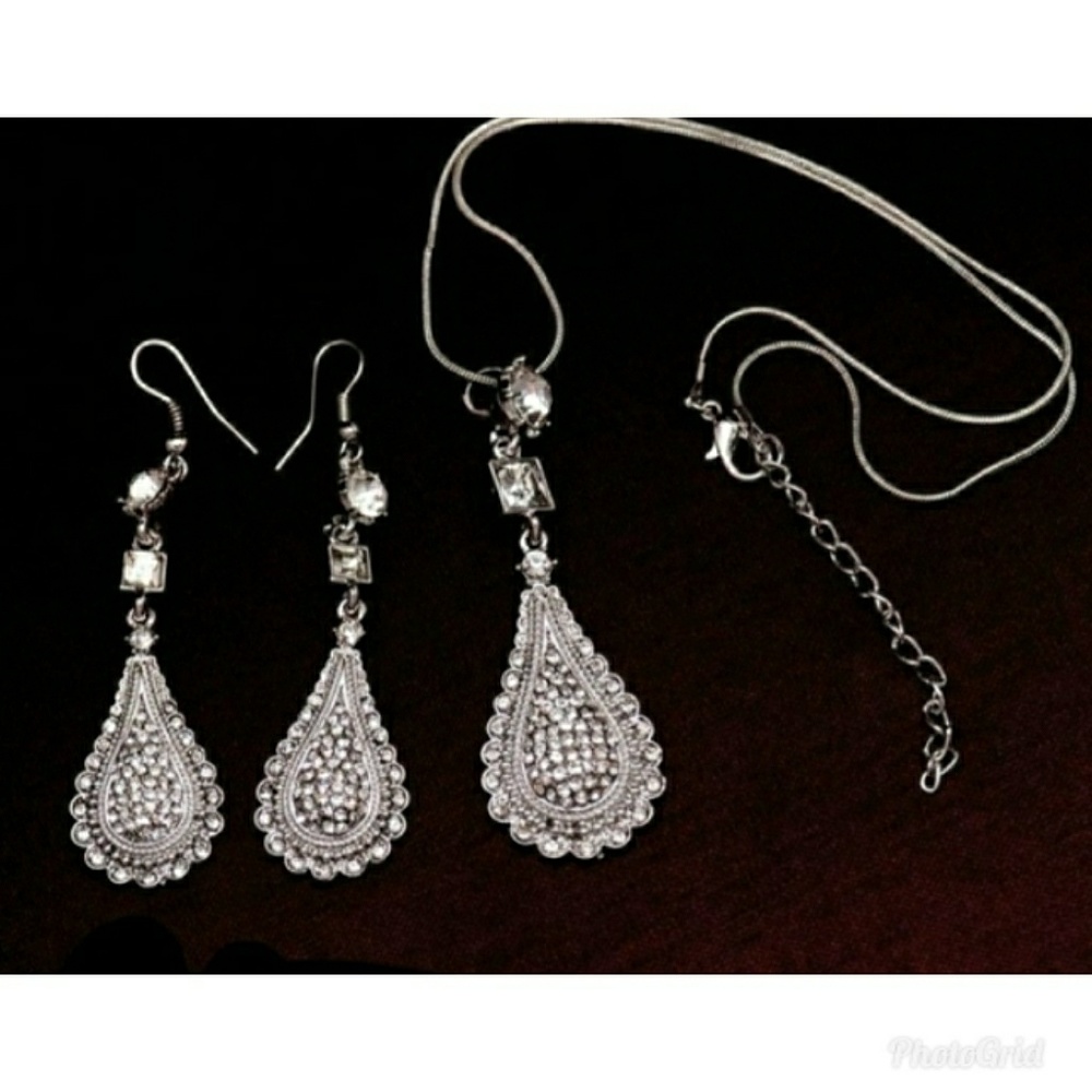 3 piece bridal set Jewelry